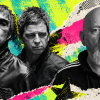 Fotocollage Oasis y Alan McGee.