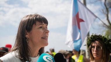 La portavoz nacional del BNG, Ana Pontón. EP