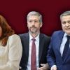 Los consejeros del Gobierno de la Comunidad de Madrid Fátima Matute, Miguel Ángel García Martín y Jorge Rodrigo. Montaje propio.