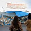 Estado de la acampada en la Puerta del Sol de Madrid por el derecho a la vivienda, a 29 de octubre de 2026. EP.