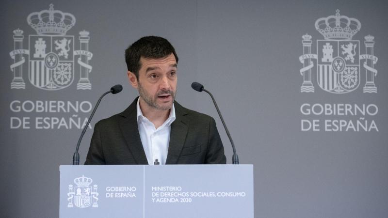 El ministro de Derechos Sociales, Consumo y Agenda 2030, Pablo Bustinduy. EP.
