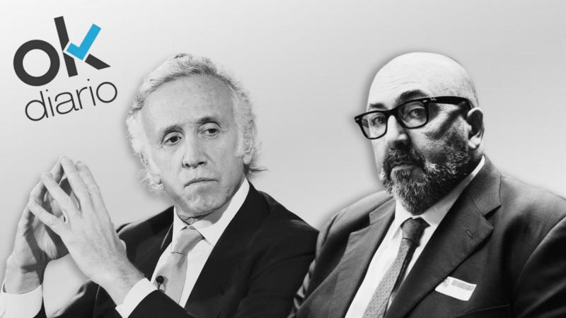 Eduardo Inda y Koldo García. Elaboración propia