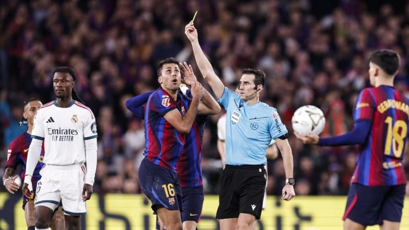 Martínez Munuera durante el pasado Clásico| EP