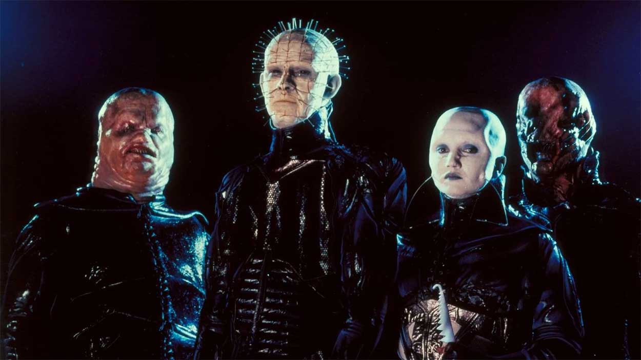 Cenobitas de la saga de películas de terror Hellraiser