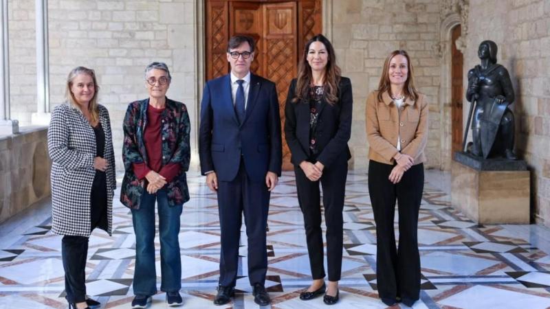 Encuentro de Novartis con la Generalitat de Cataluña. Foto de Novartis.