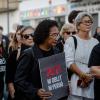 Decenas de personas durante una marcha en homenaje a las víctimas de la dana, a 29 de octubre de 2026, en Benetússer, Valencia. EP.