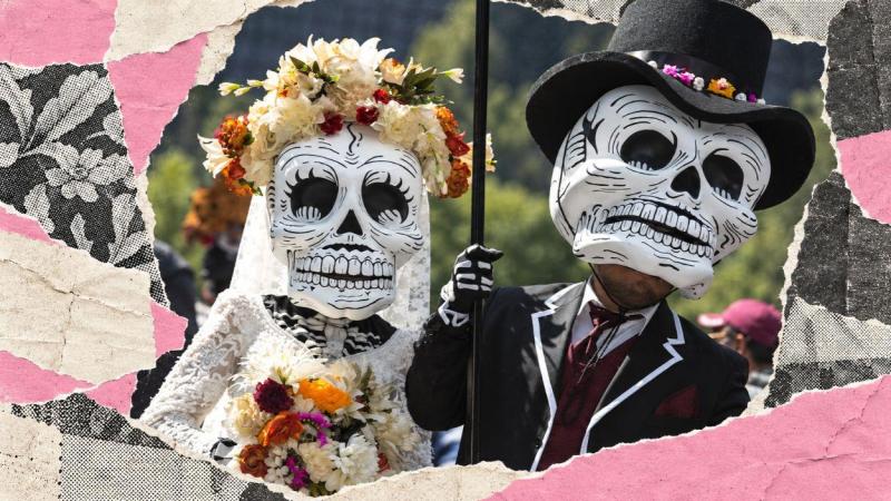 Mientras España visita a sus muertos, México los recibe en casa con flores, música y comida
