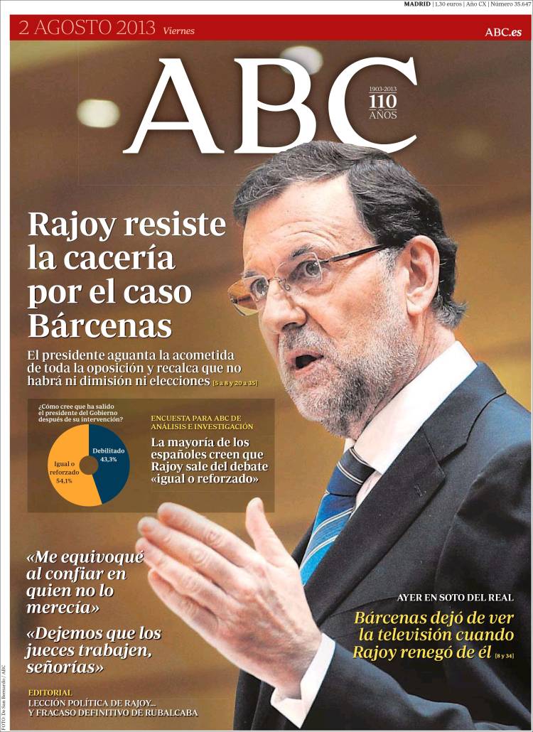 Pedro J. acusa a Rajoy de “arremeter” contra ‘El Mundo’ y le responde que se dedica a “cubrir las vergüenzas  de su partido”