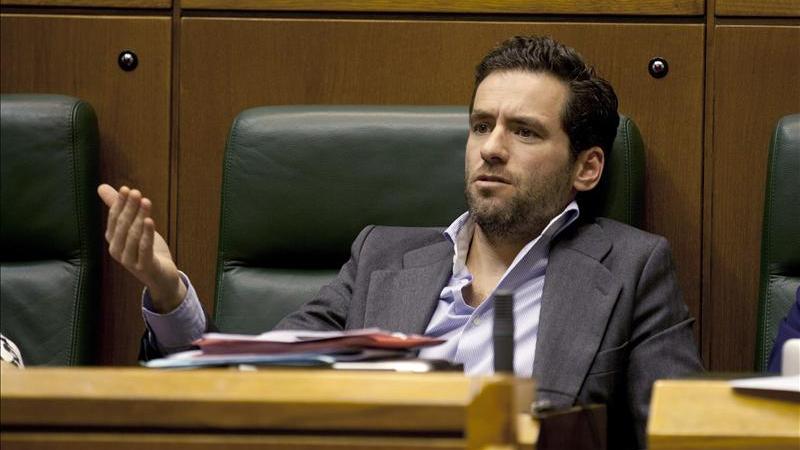 El portavoz del PP en el Parlamento vasco, Borja Sémper