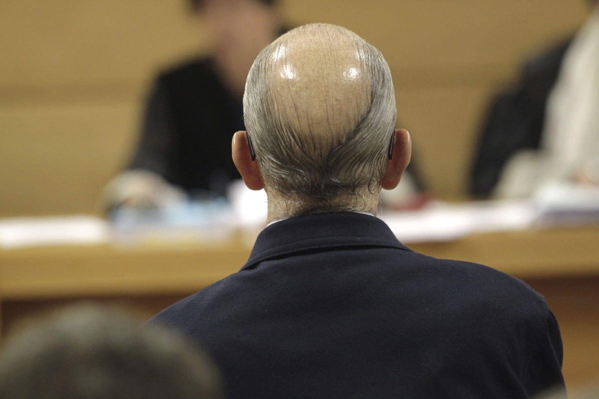 En la imagen del año 2014, el exinspector Juan Antonio González Pacheco, Billy el Niño, durante un juicio en la Audiencia Nacional