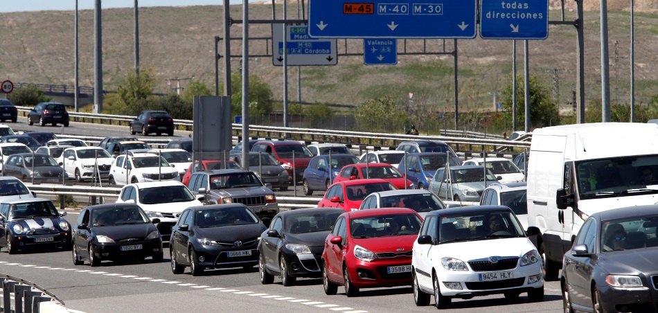 Colapso en una autovía