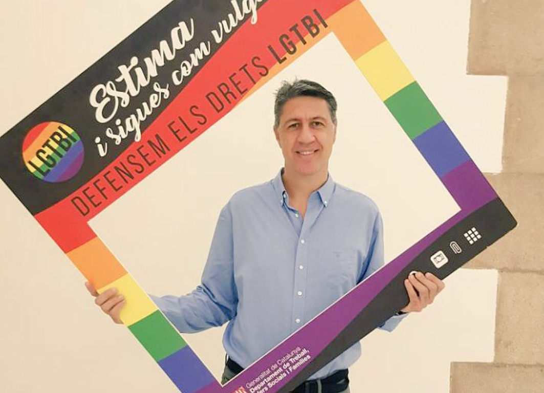 Xavier García Albiol se apunta al Orgullo LGTBI