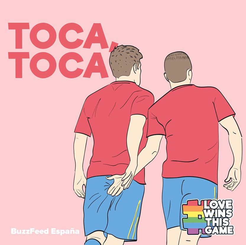 GIFS contra la homofobia en el Mundial de Rusia