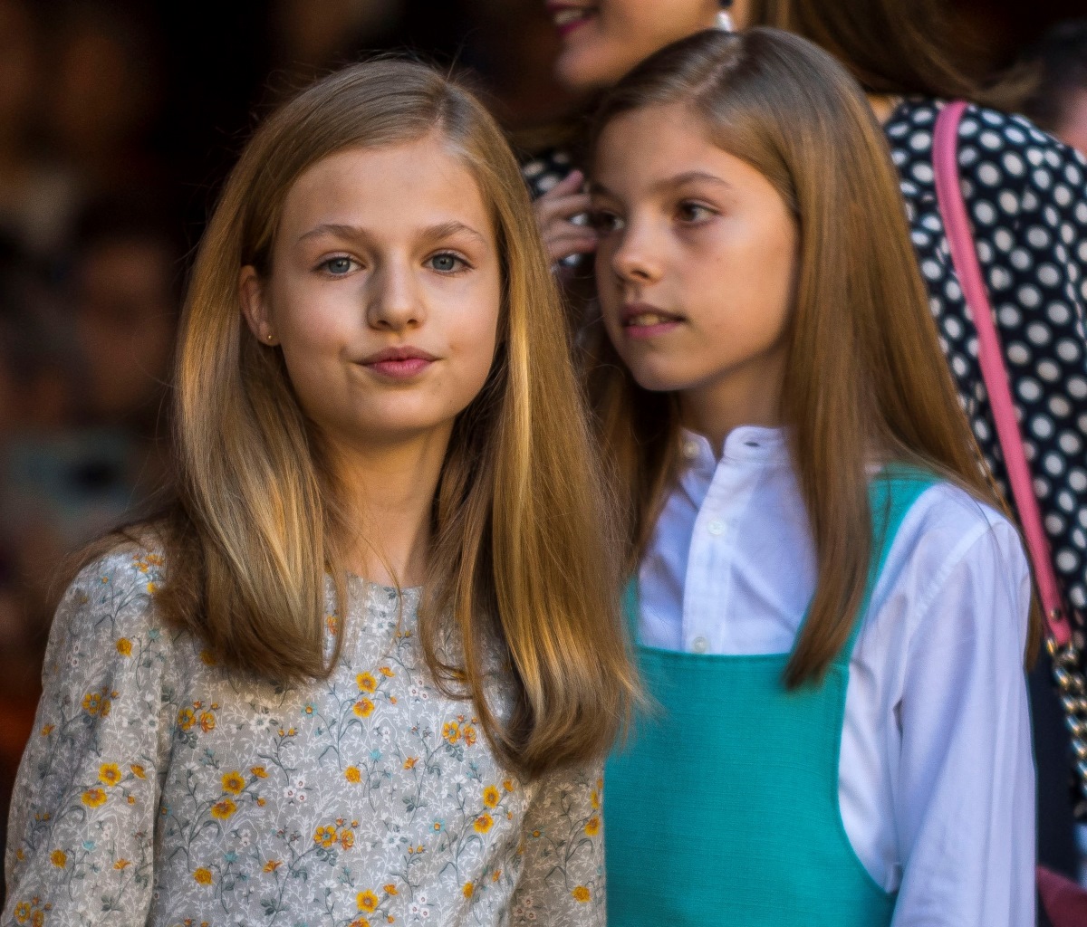 La princesa Leonor y la infanta Sofía