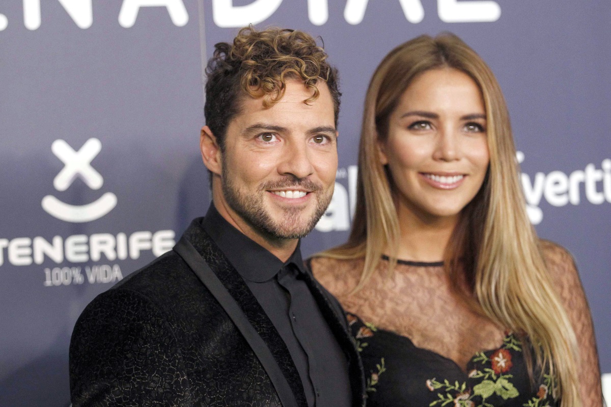 El cantante David Bisbal y su mujer Rosanna Zanetti