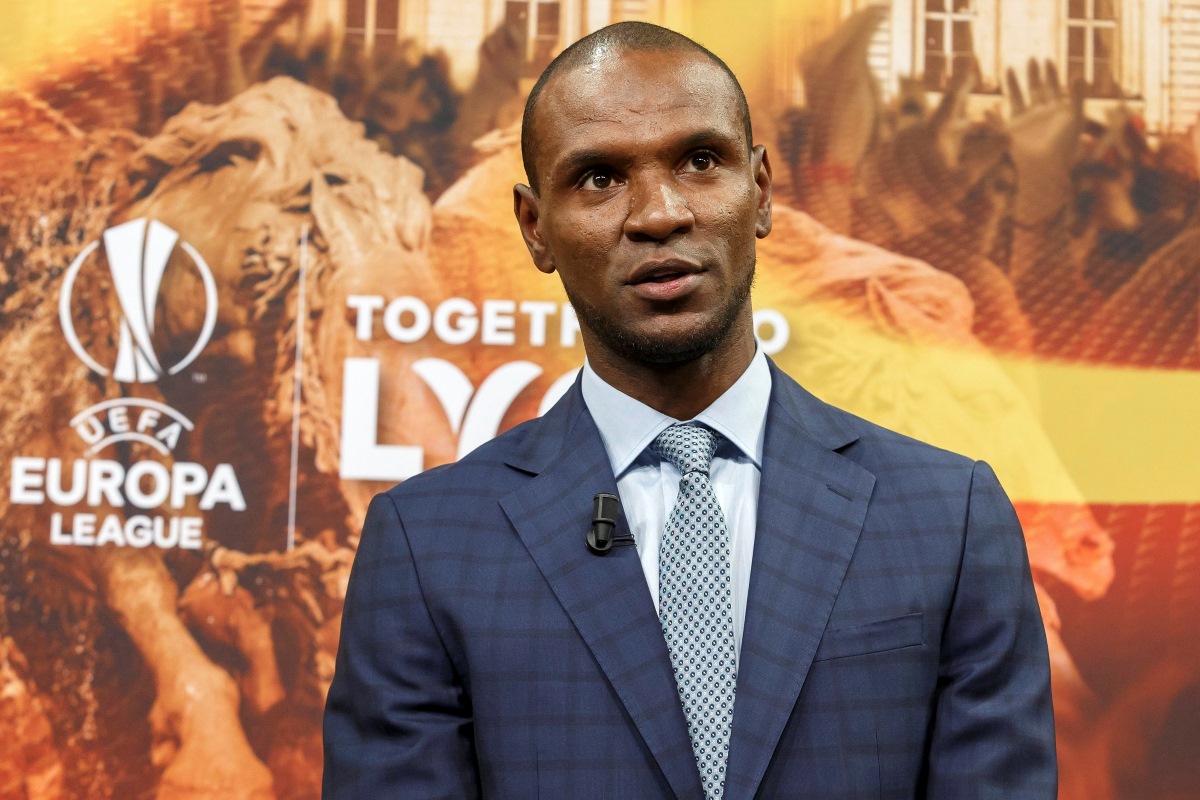 El exjugador de fútbol galo Eric Abidal