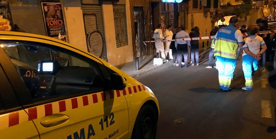Lugar en el barrio de Tetuán donde fue encontrado el cadáver de la mujer Lugar en el barrio de Tetuán donde fue encontrado el cadáver de la mujer