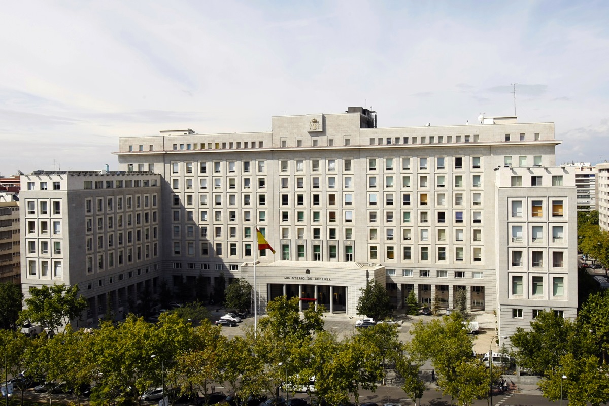 Edificio del Ministerio de Defensa en Madrid
