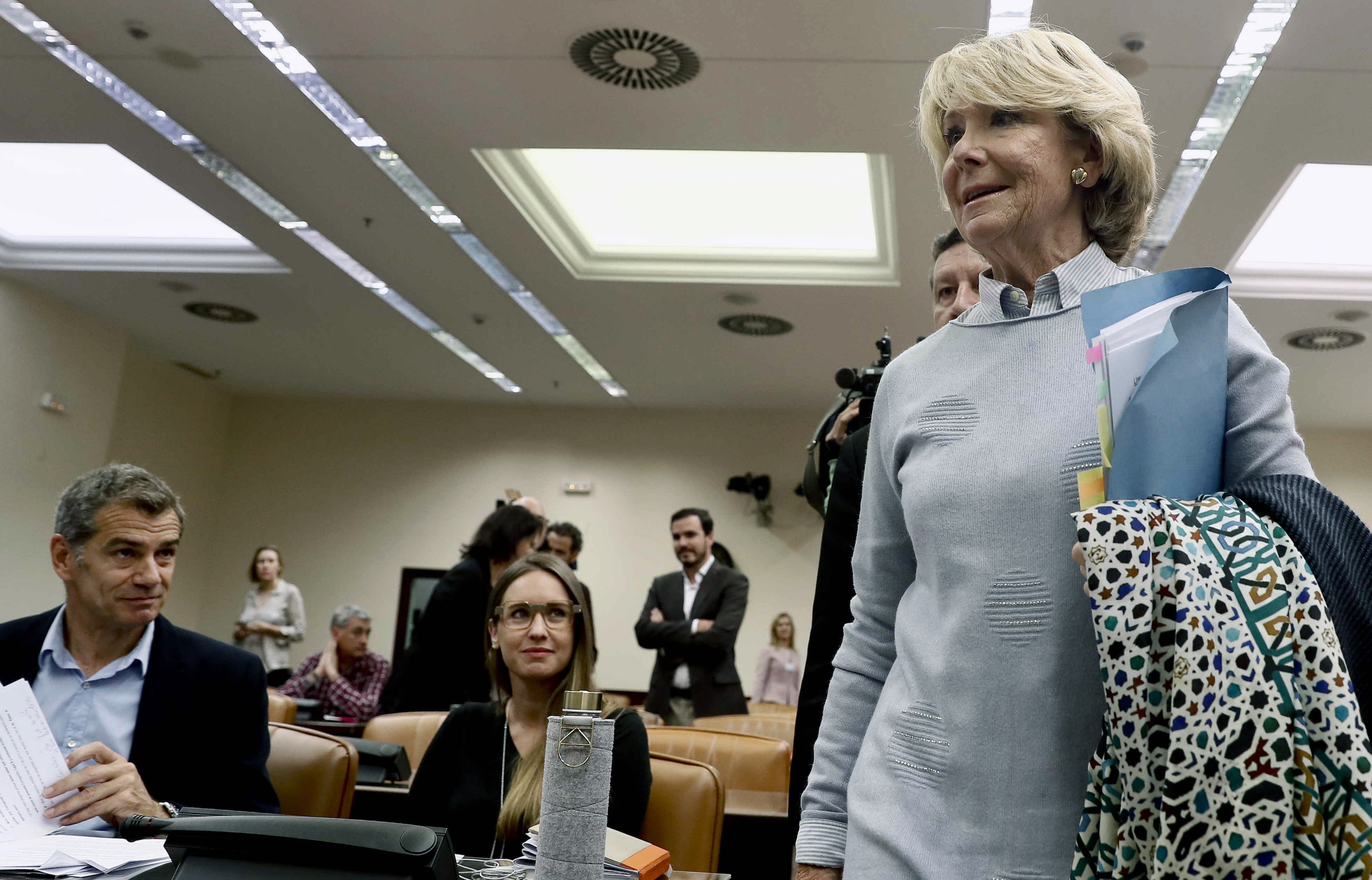 La expresidenta de la Comunidad de Madrid Esperanza Aguirre. 