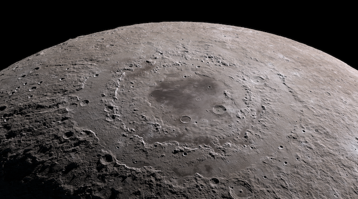 Mare Orientale lunar. Foto: LRO NASA