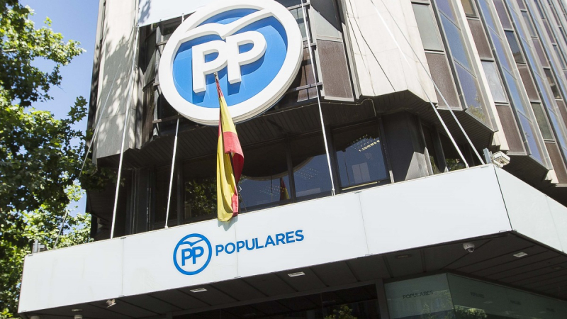 Sede del Partido Popular en la calle Génova 13 (Madrid)