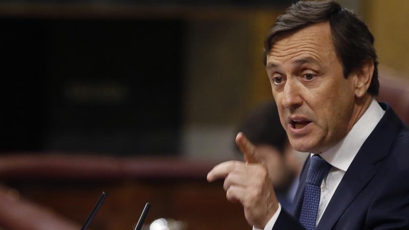 El portavoz del PP en el Congreso, Rafael Hernando