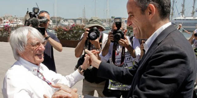 La arruinada Generalitat valenciana, rehén de Ecclestone y los millones comprometidos con la F1