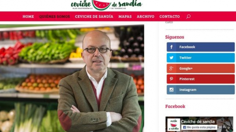 Pagina web de la frutería de Nacho Villa