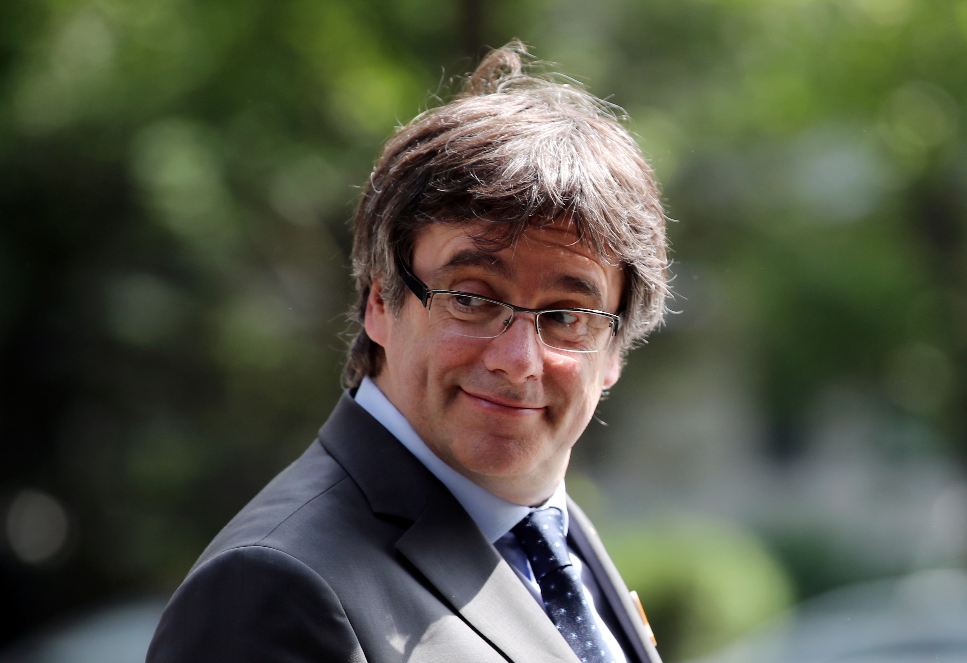 El expresidente de la Generalitat de Cataluña Carles Puigdemont