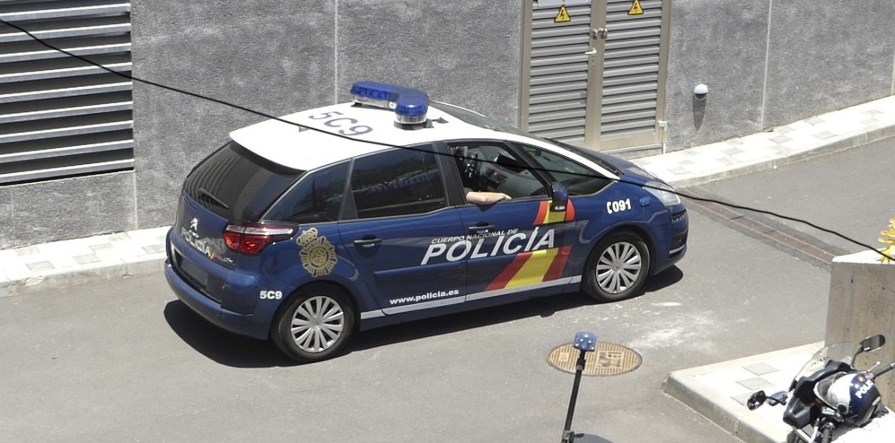 Coche policial en Madrid. EFE