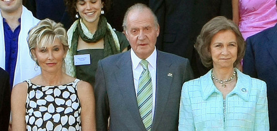 Sol Bacharach, Juan Carlos I y doña Sofía
