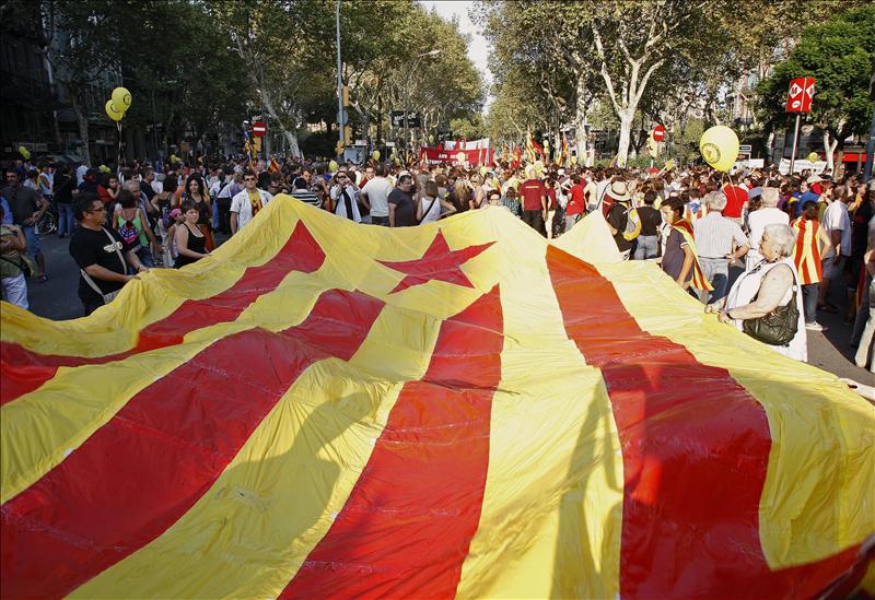La inmensa mayoría de los catalanes, con la independencia. ¿Culpable? El PP