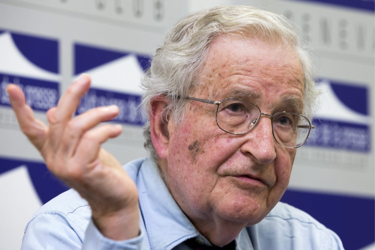 El filósofo estadounidense Noam Chomsky. EFE/Archivo