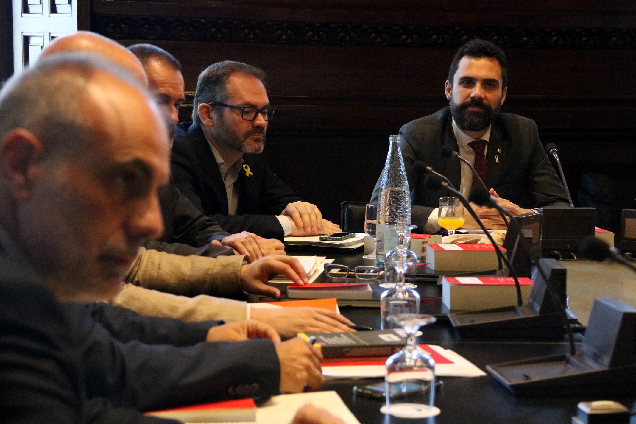 Reunión de la mesa del Parlament - ACN