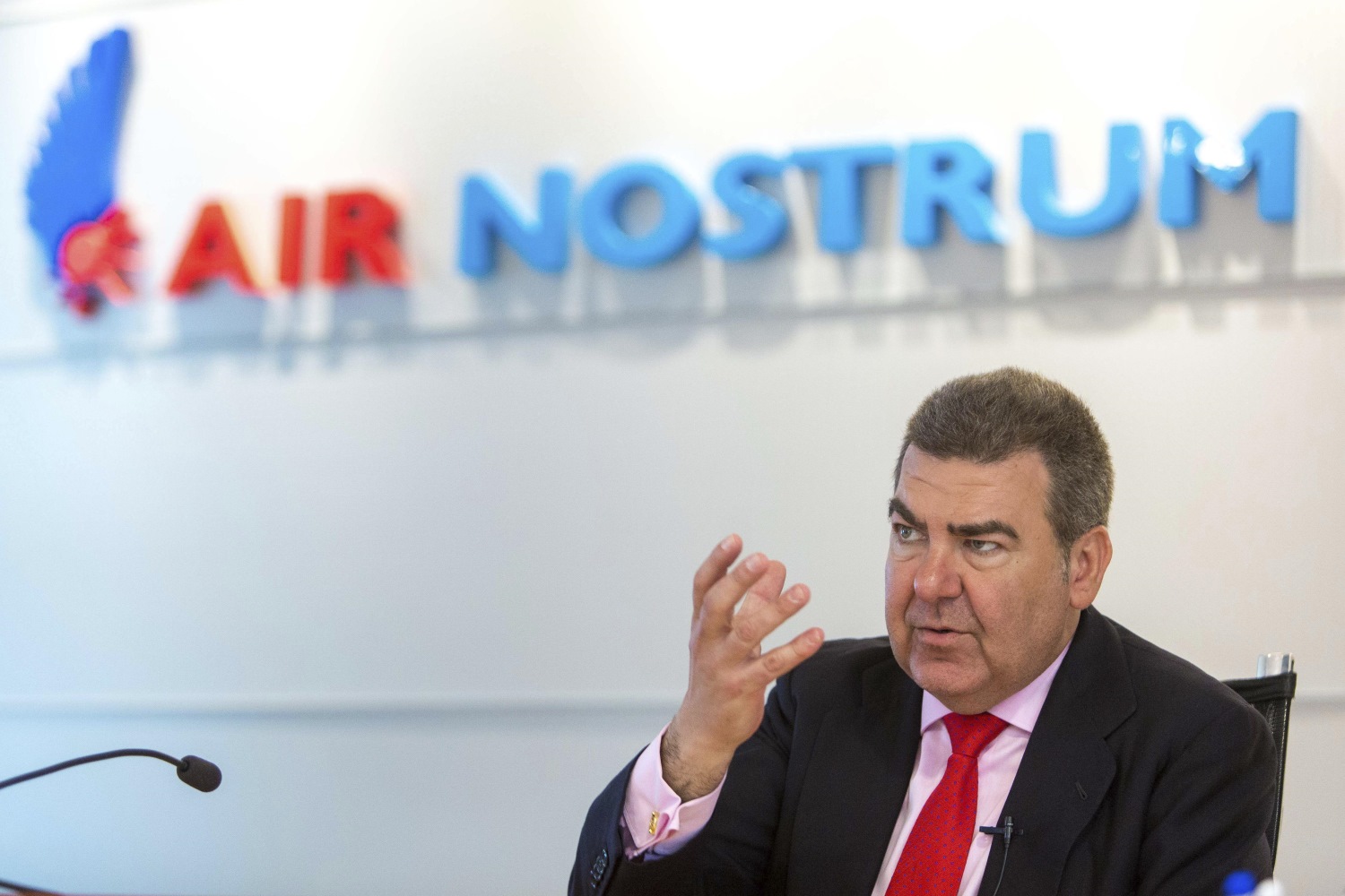 El presidente de Air Nostrum, Carlos Bertomeu. EFE/Archivo
