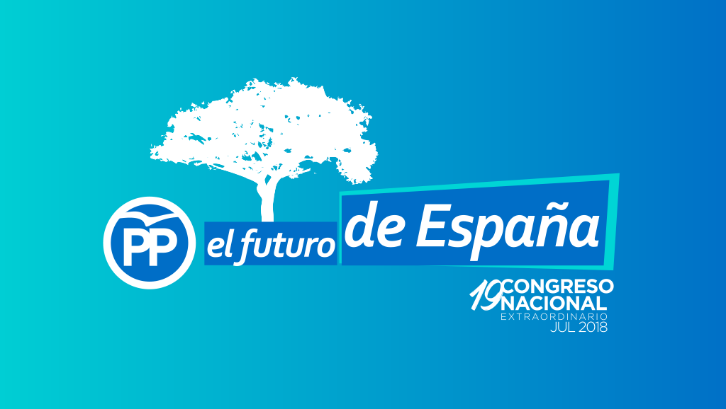 Logo y lema del XIX Congreso del Partido Popular Logo y lema del XIX Congreso del Partido Popular