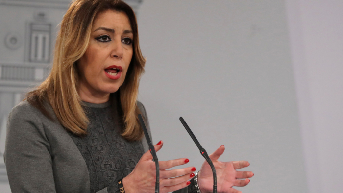 La presidenta de la Junta de Andalucía, Susana Díaz. EFE/Archivo