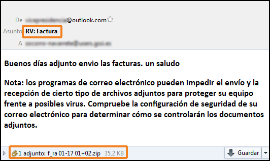 correos fraudulentos osi.es