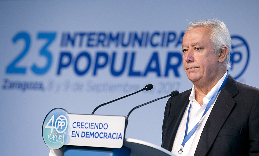 Javier Arenas, líder histórico del PP andaluz.