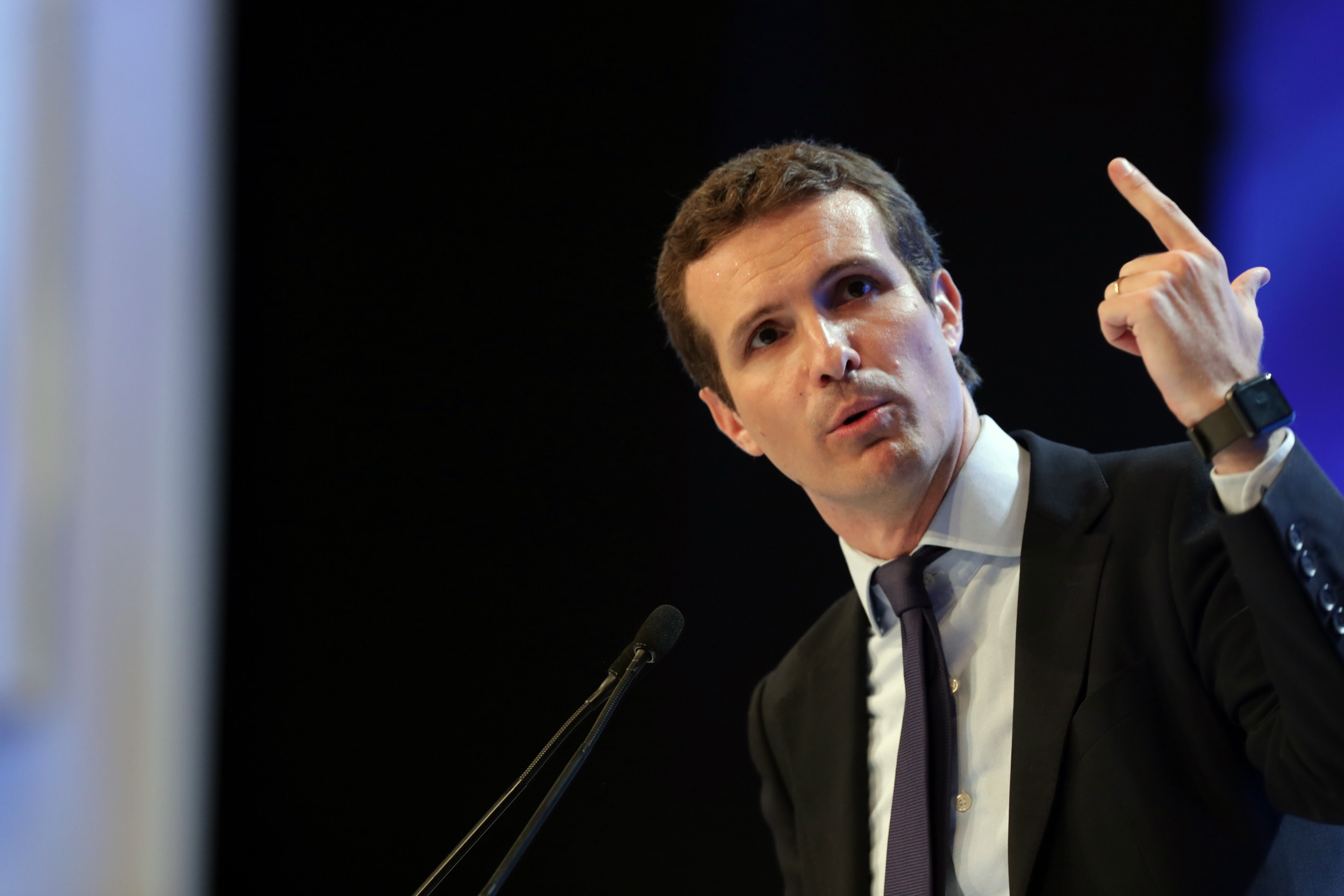 Pablo Casado en el Congreso del PP 