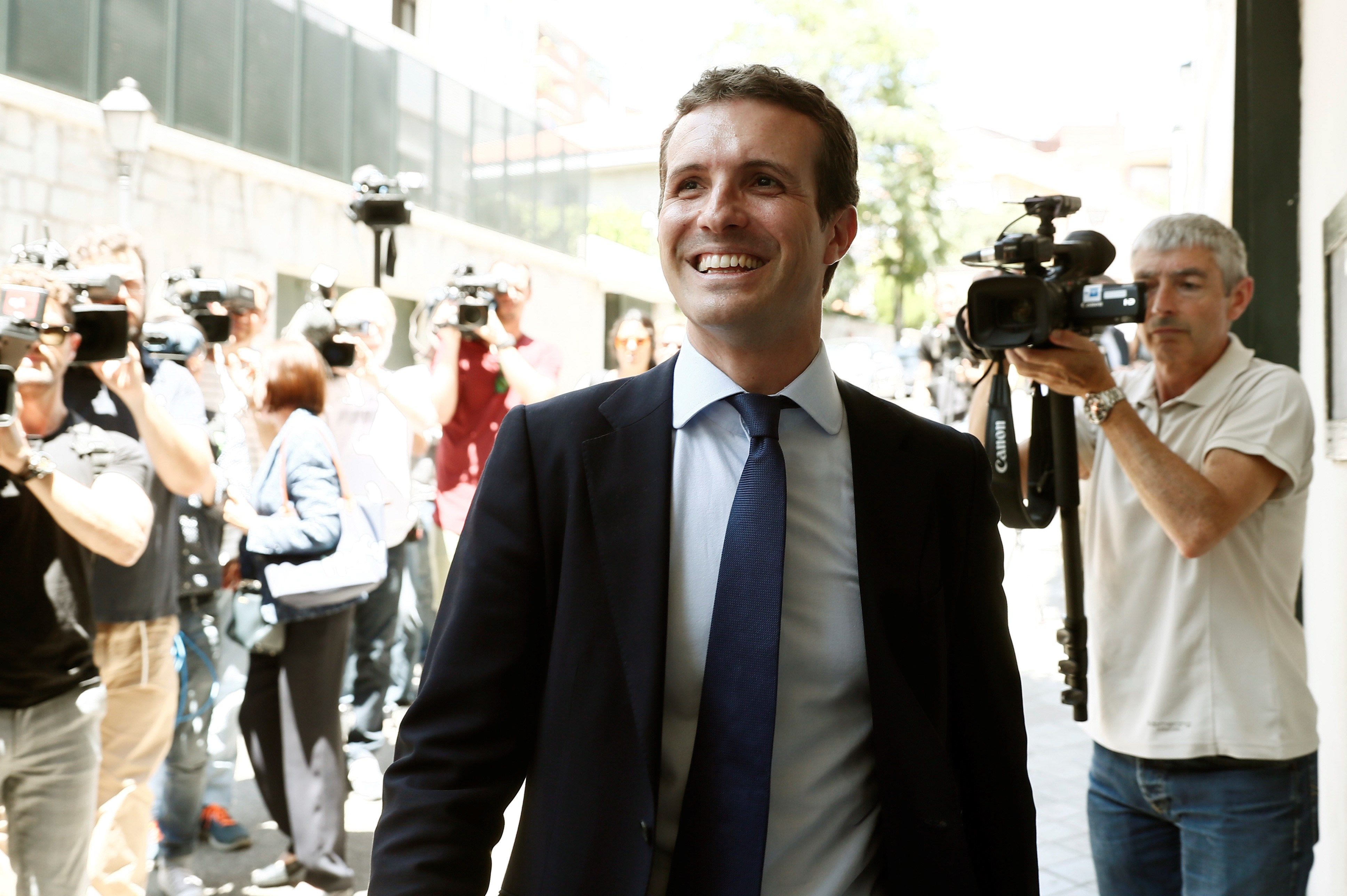 El presidente del PP, Pablo Casado. EFE/Archivo