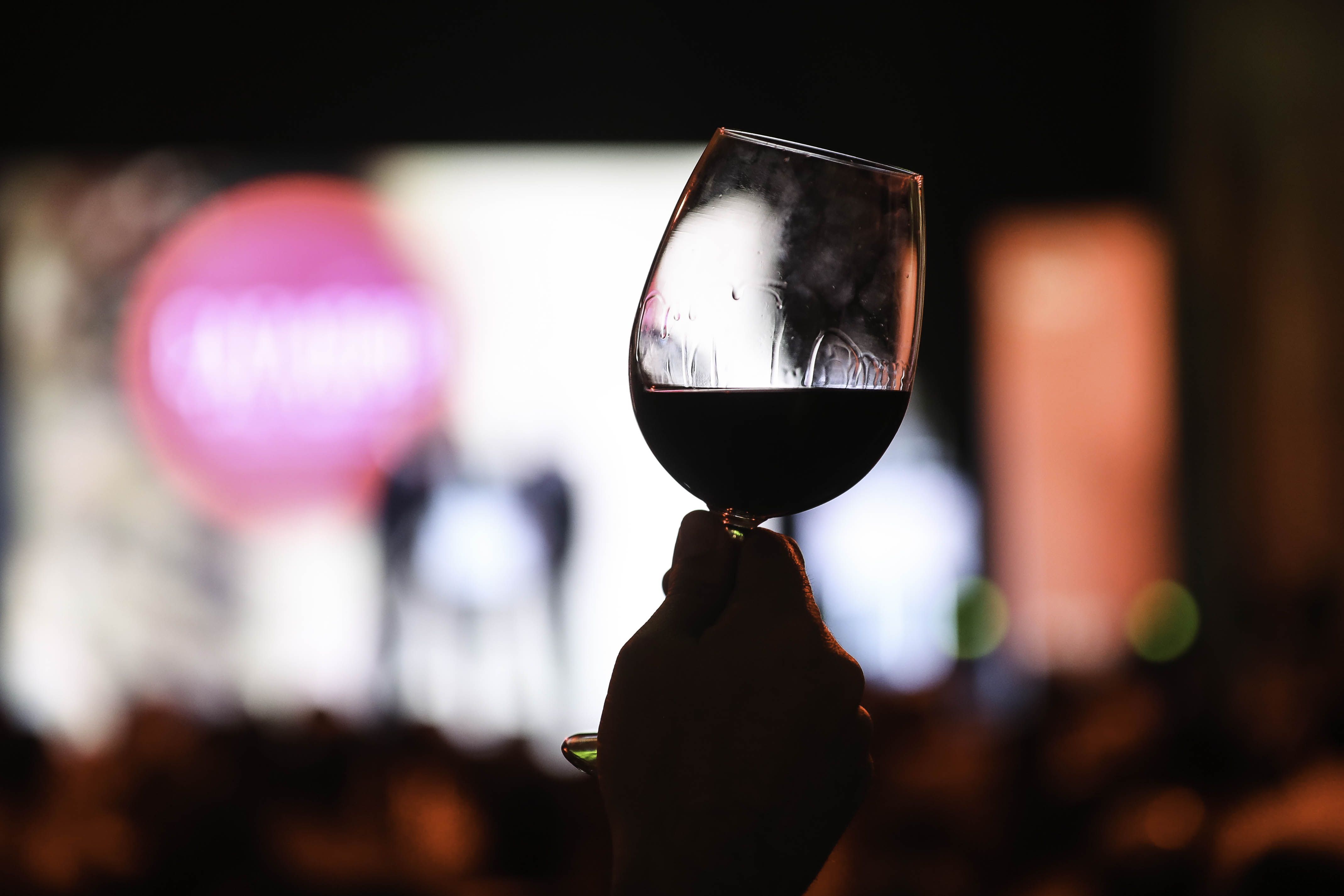 Un catador agita una copa de vino.EFE/Archivo