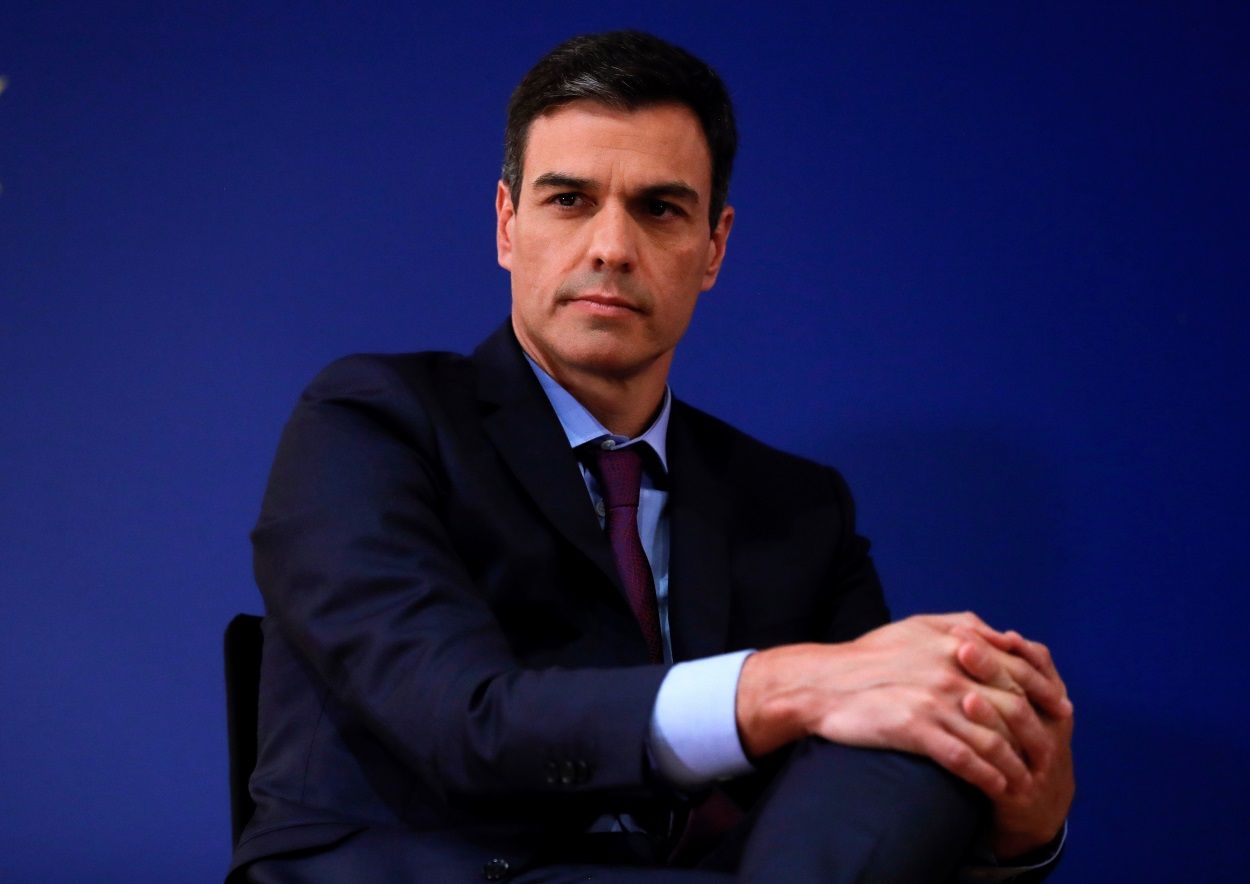 El presidente del Gobierno, Pedro Sánchez