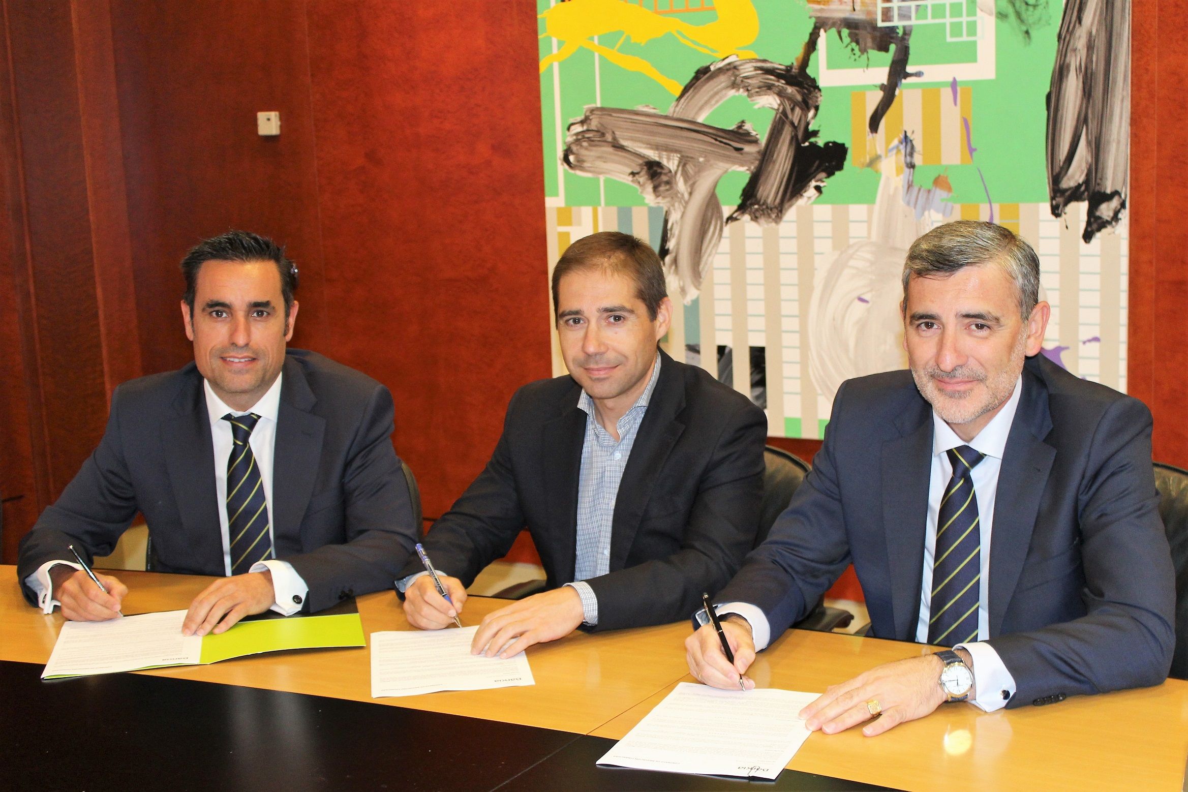 Firma acuerdo Bankia e idealista
