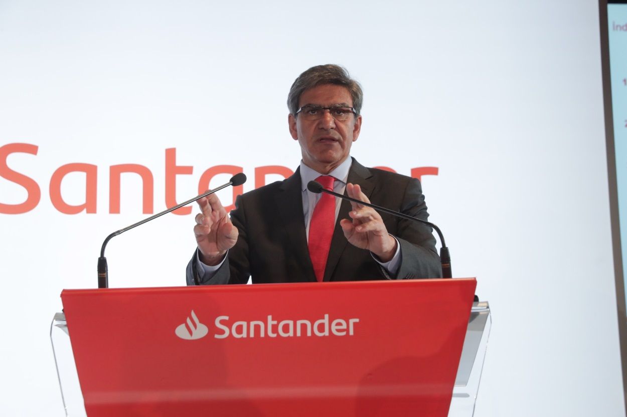 El consejero delegado del Banco Santander, José Antonio Álvarez