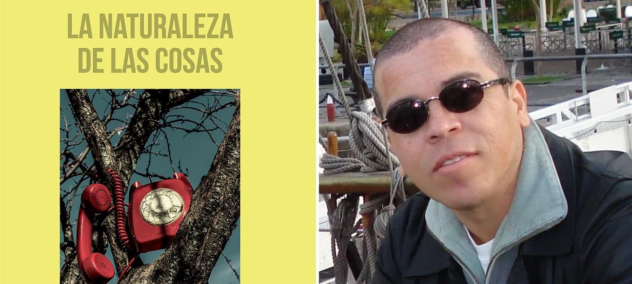 Víctor Vegas y su libro, La Naturaleza de las Cosas.