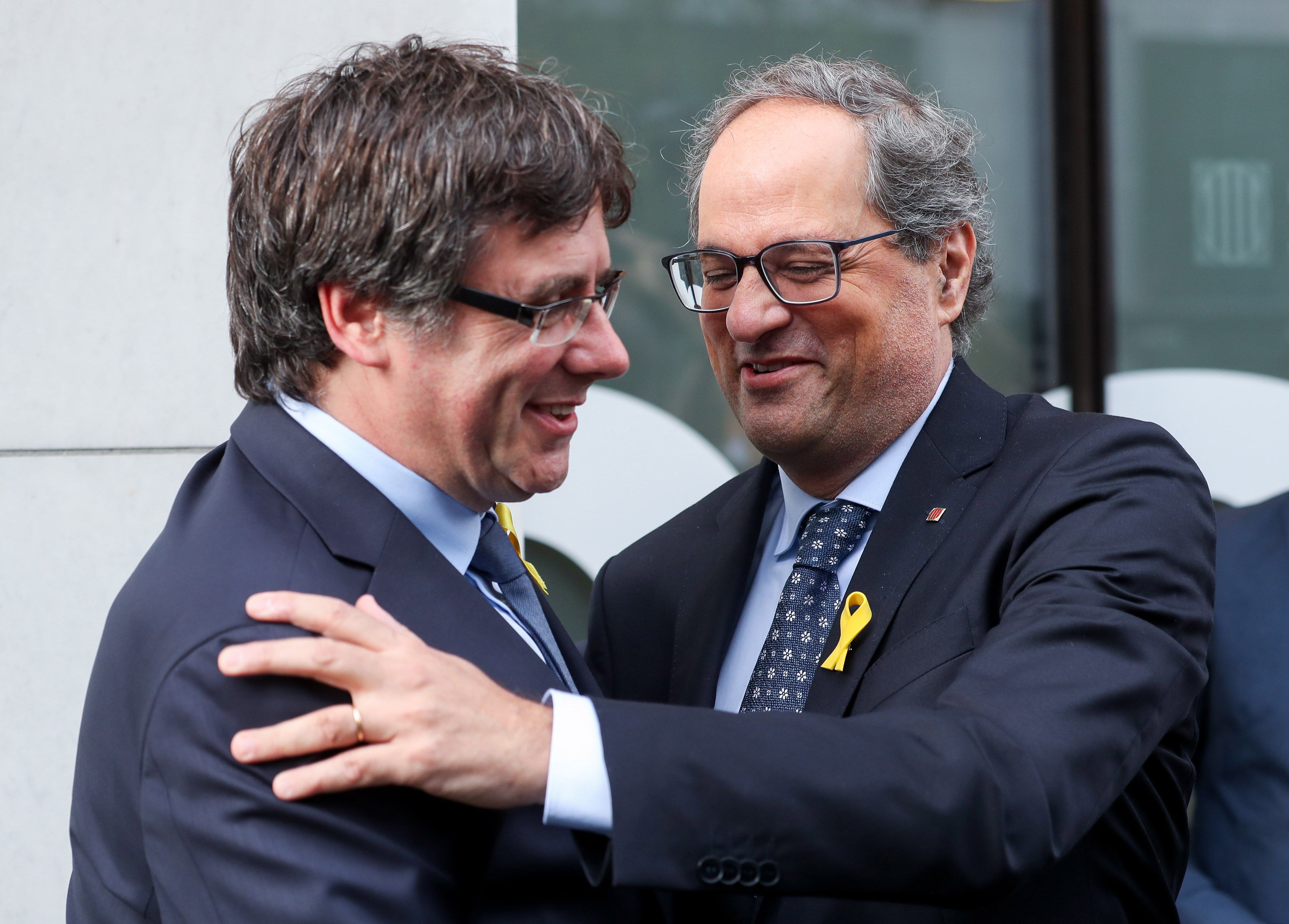 Puigdemont y Torra