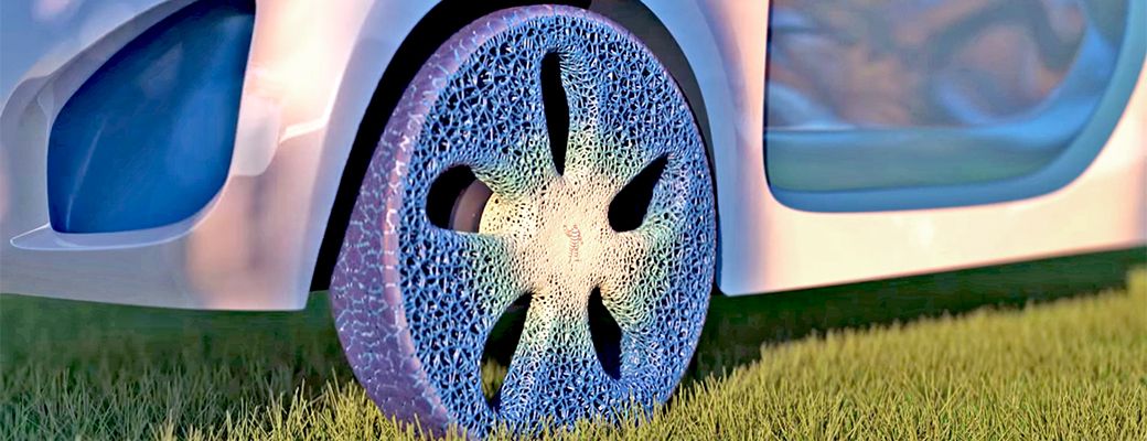 Neumático Vision. Imagen: Michelin