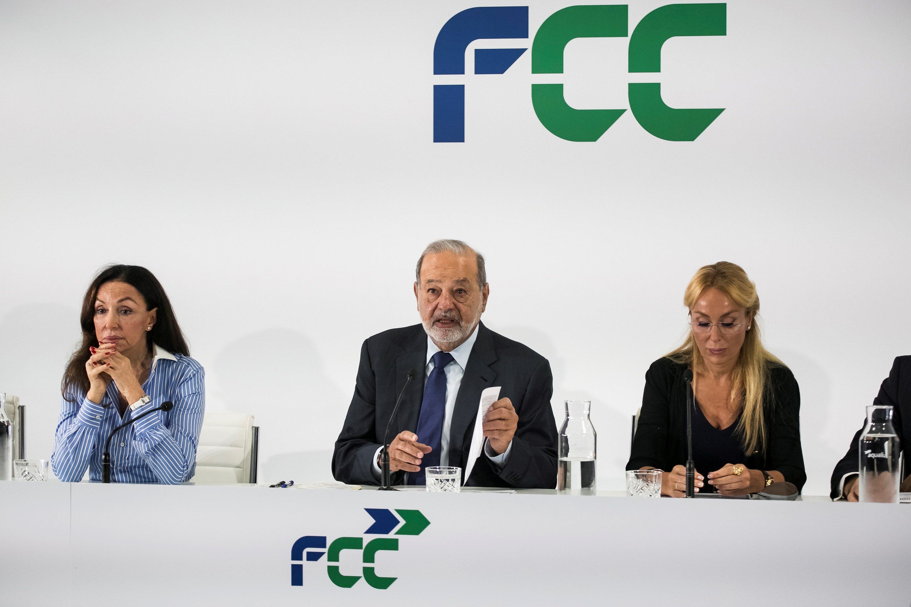Carlos Slim, máximo accionista de FCC, ha dado por superada la crisis de la compañía en su primera intervención en España