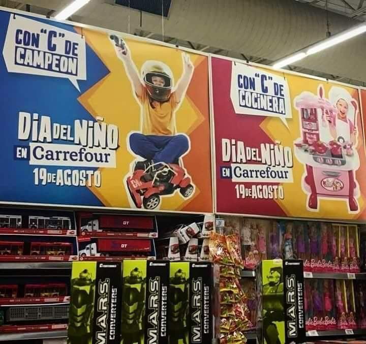 Campaña de Carrefour Argentina para el Día del Niño